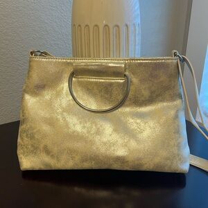 Elegant Gold Women's Handbag